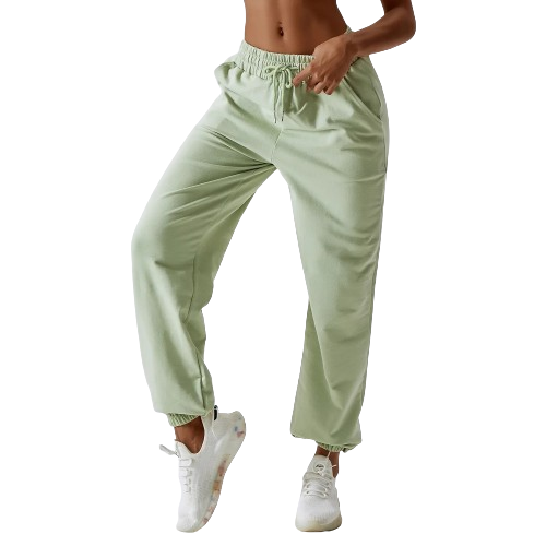 High-Waisted Jogger Sweatpants