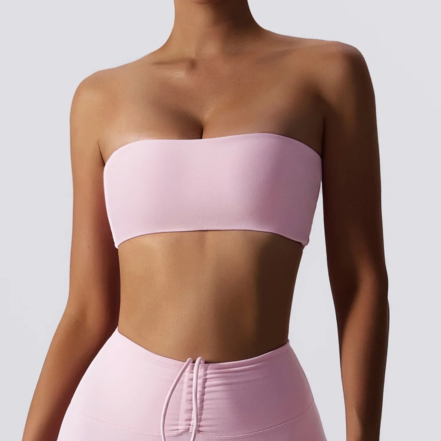 Sleeveless Strapless Bandeau