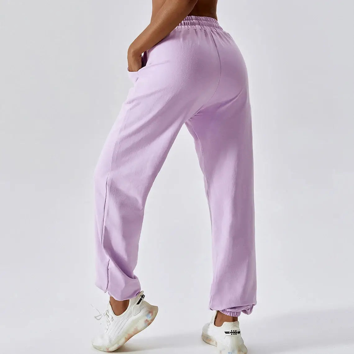 High-Waisted Jogger Sweatpants